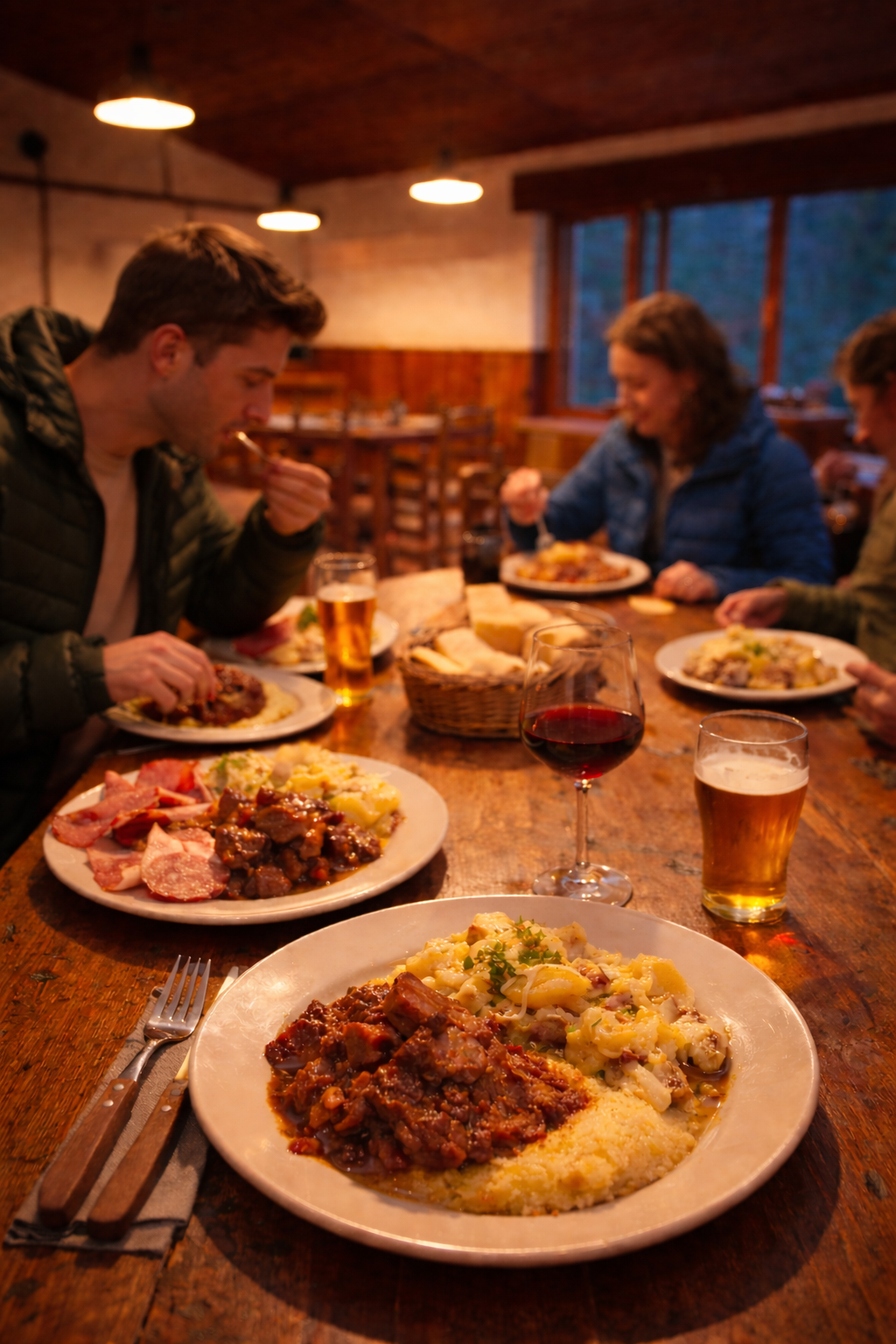 Panorama montano dell'Appennino Parmense